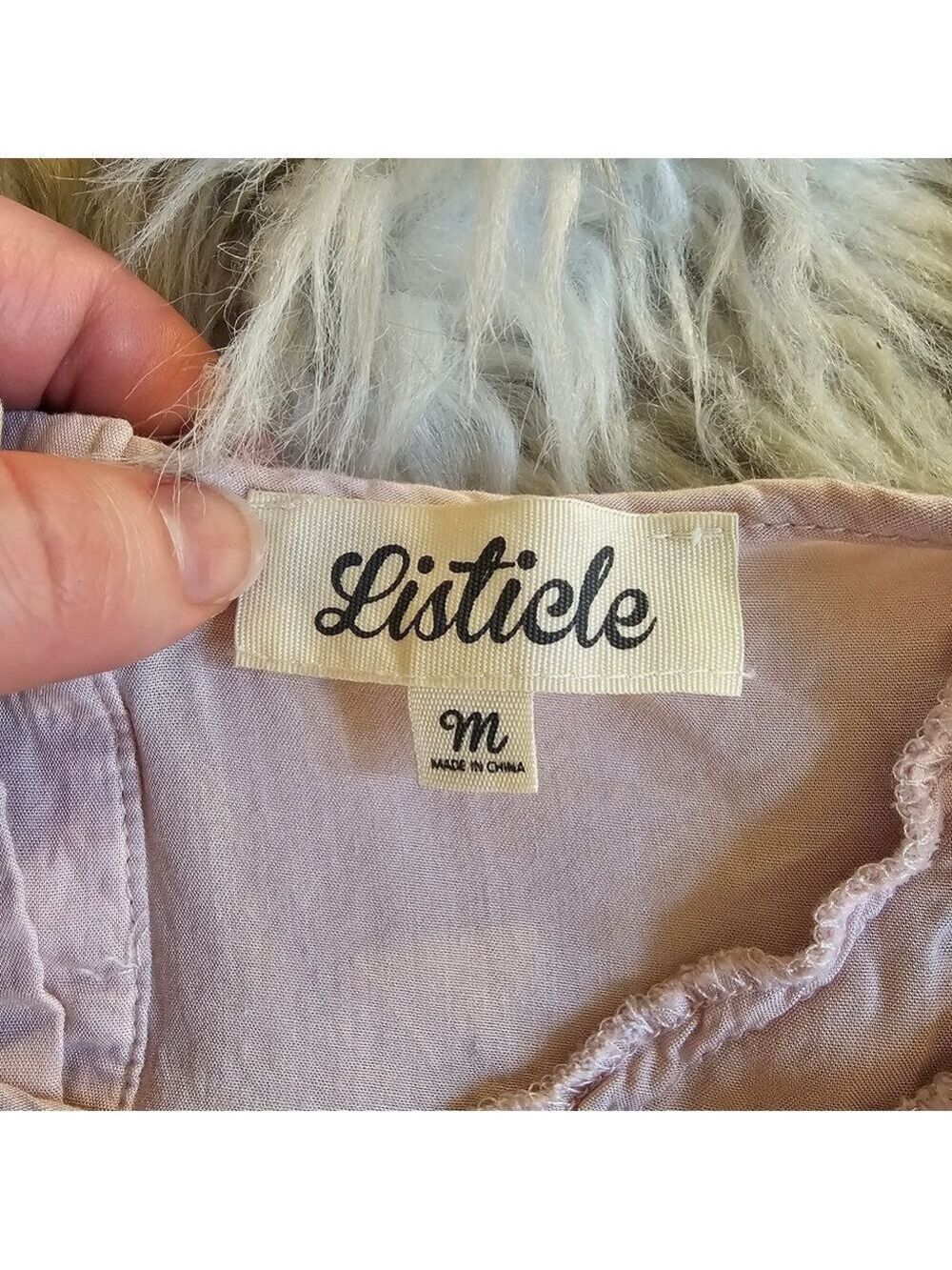 Blush Ruffle Top - Picture 2 of 4